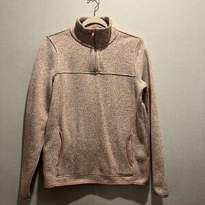 Thread & Supply Fleece Sweater, Size Medium